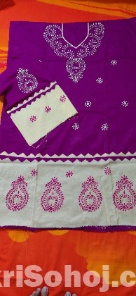 হাতের কাজের 2 পিচ